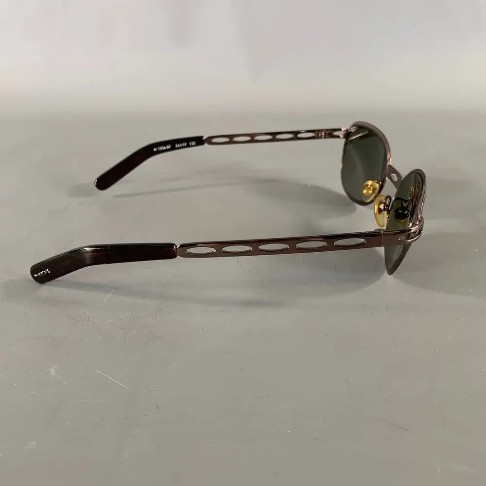 VALENTINO Black Rose gold M 1004-59 Metal Sunglasses